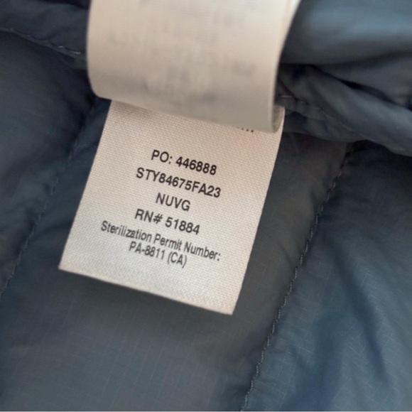 Patagonia Men's Down Sweater Jacket Small Blue Grey - Picture 9 of 12